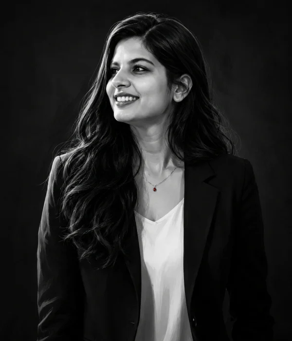 An editorial style picture of Niza, Digital marketing strategist in Dubai